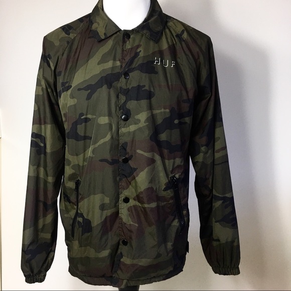 huf camo jacket